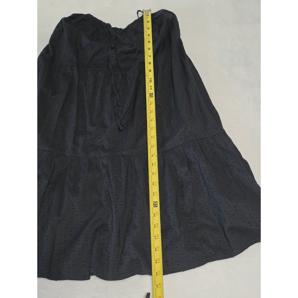 Old Navy Womens XS Tall Babydoll black eyelet cami mini dress NWT - Picture 6 of 7